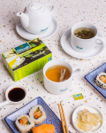 Akcesoria do Herbaty - Filiżanki ze spodkiem  - Filiżanka porcelanowa Klasyczna [z logo Dilmah] -  Pojemność: 220ml - 2