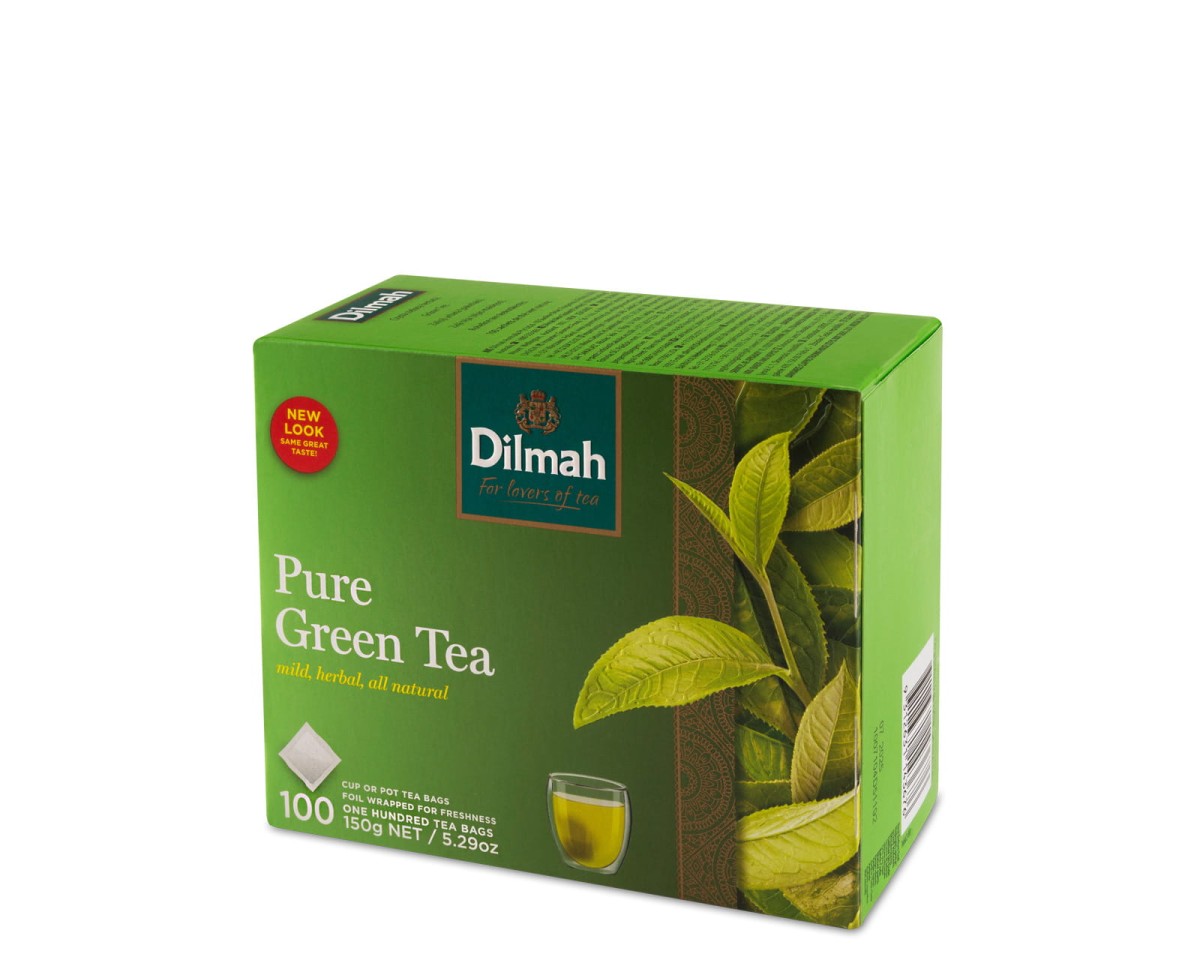 10482 Dilmah Pure Green Tea [100x1,5g] poziom.jpg