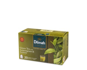 Dilmah Green Tea with natural Lemongrass & Lemon [20x1,5g]