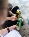 Herbata mrożona - Dilmah Lemon Black Ice Tea - Napój herbaciany o smaku cytrynowym z ekstraktem czarnej herbaty. 12 puszek aluminiowych po 330 ml - 8