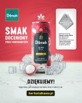 Herbata mrożona - Dilmah Lychee Black Ice Tea_Napój herbaciany o smaku liczi z ekstraktem czarnej herbaty. 12 puszek aluminiowych po 330 ml - 2